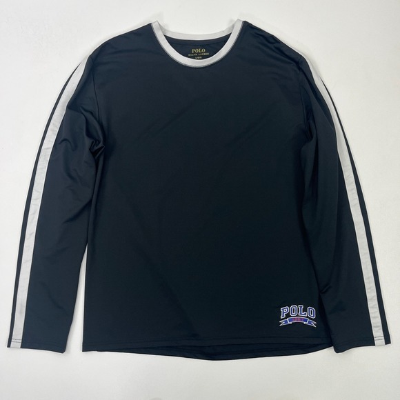 Polo Ralph Lauren Other - Polo Ralph Lauren Performance T-Shirt L/S Black Therma Sleep Workout Sz L